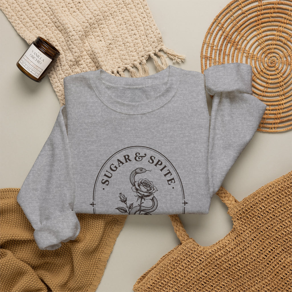 Sugar & Spite Signature Logo Crewneck Sweatshirt