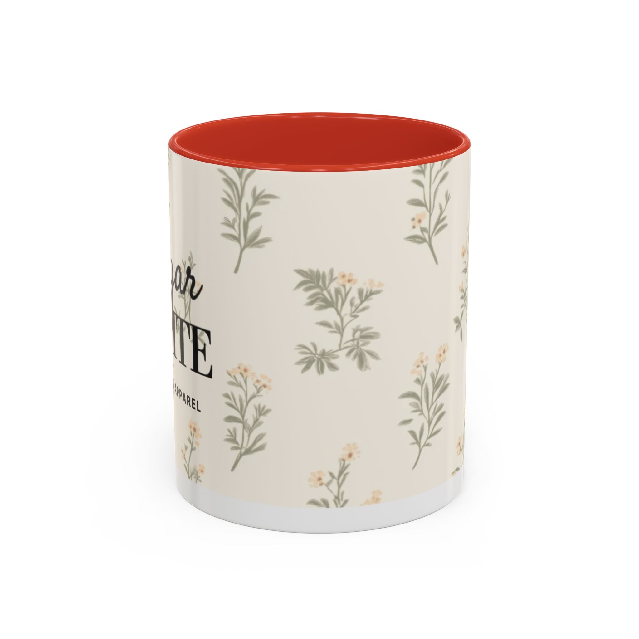Sugar & Spite Floral Coffee Mug — Accent 11/15oz
