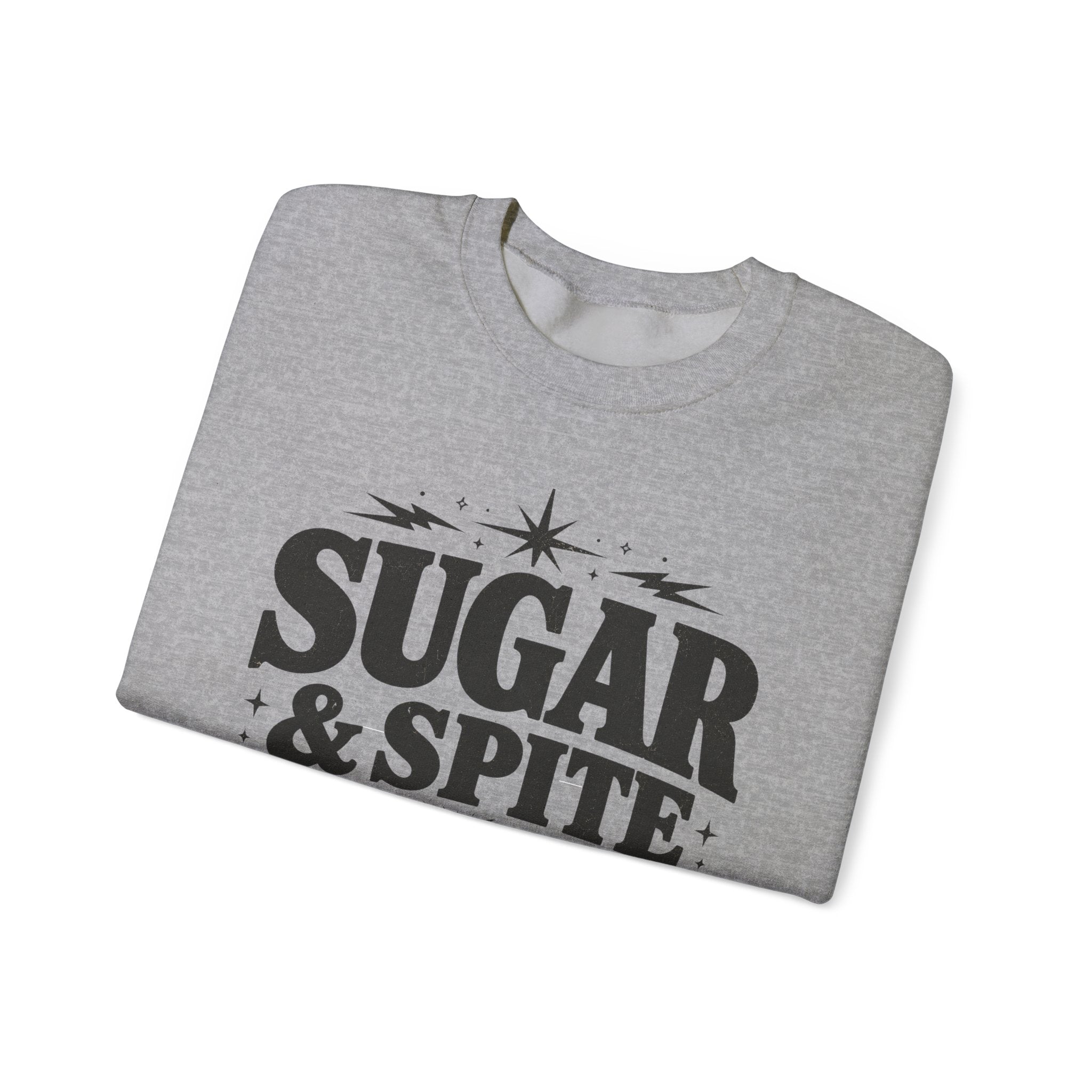 Sugar & Spice Sweatshirt — Retro Feminine Crewneck Gift