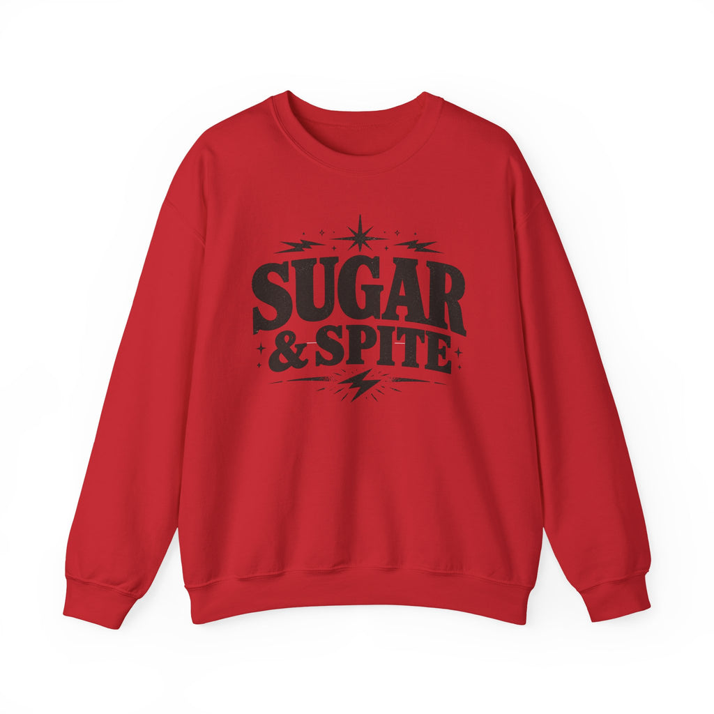 Sugar & Spice Sweatshirt — Retro Feminine Crewneck Gift