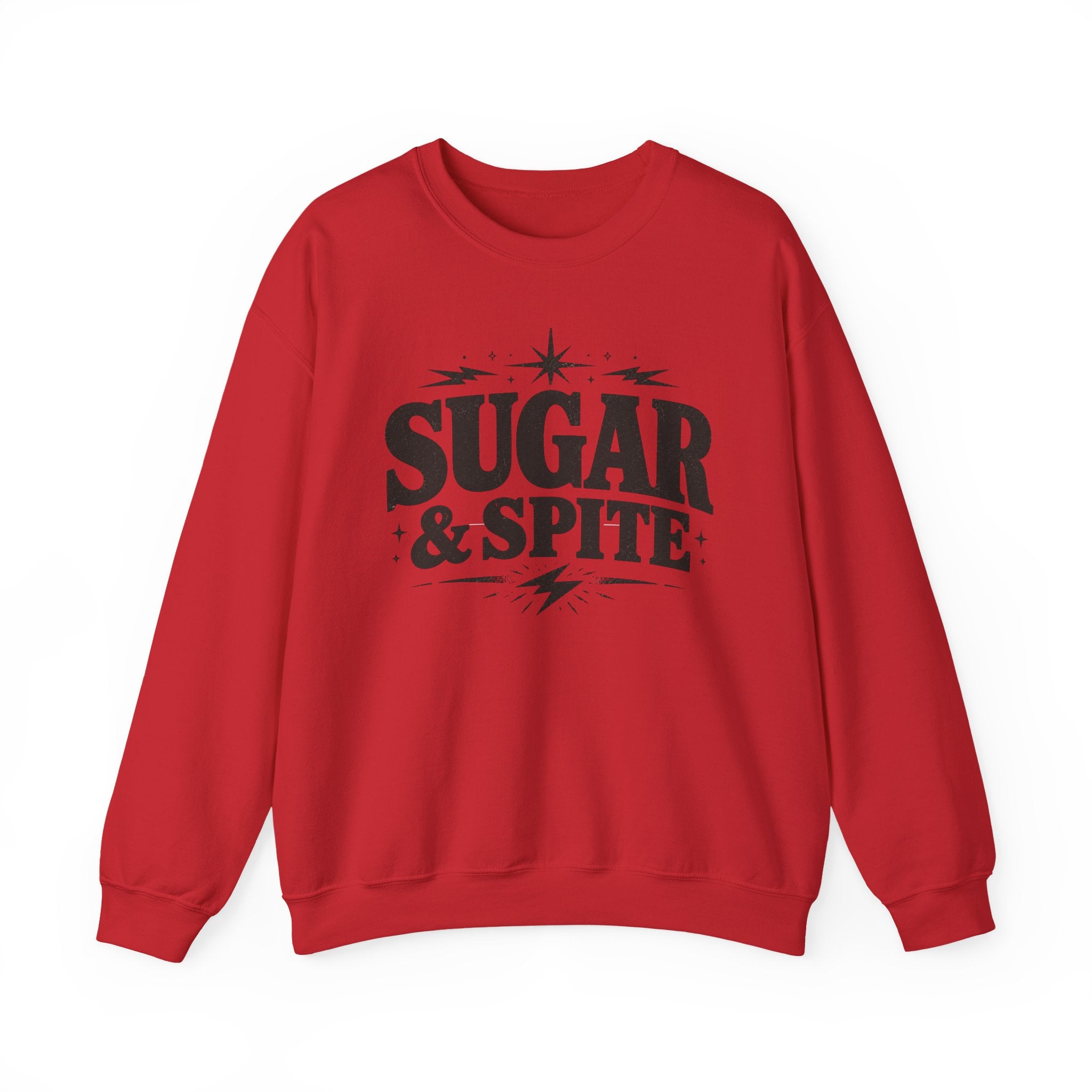 Sugar & Spice Sweatshirt — Retro Feminine Crewneck Gift