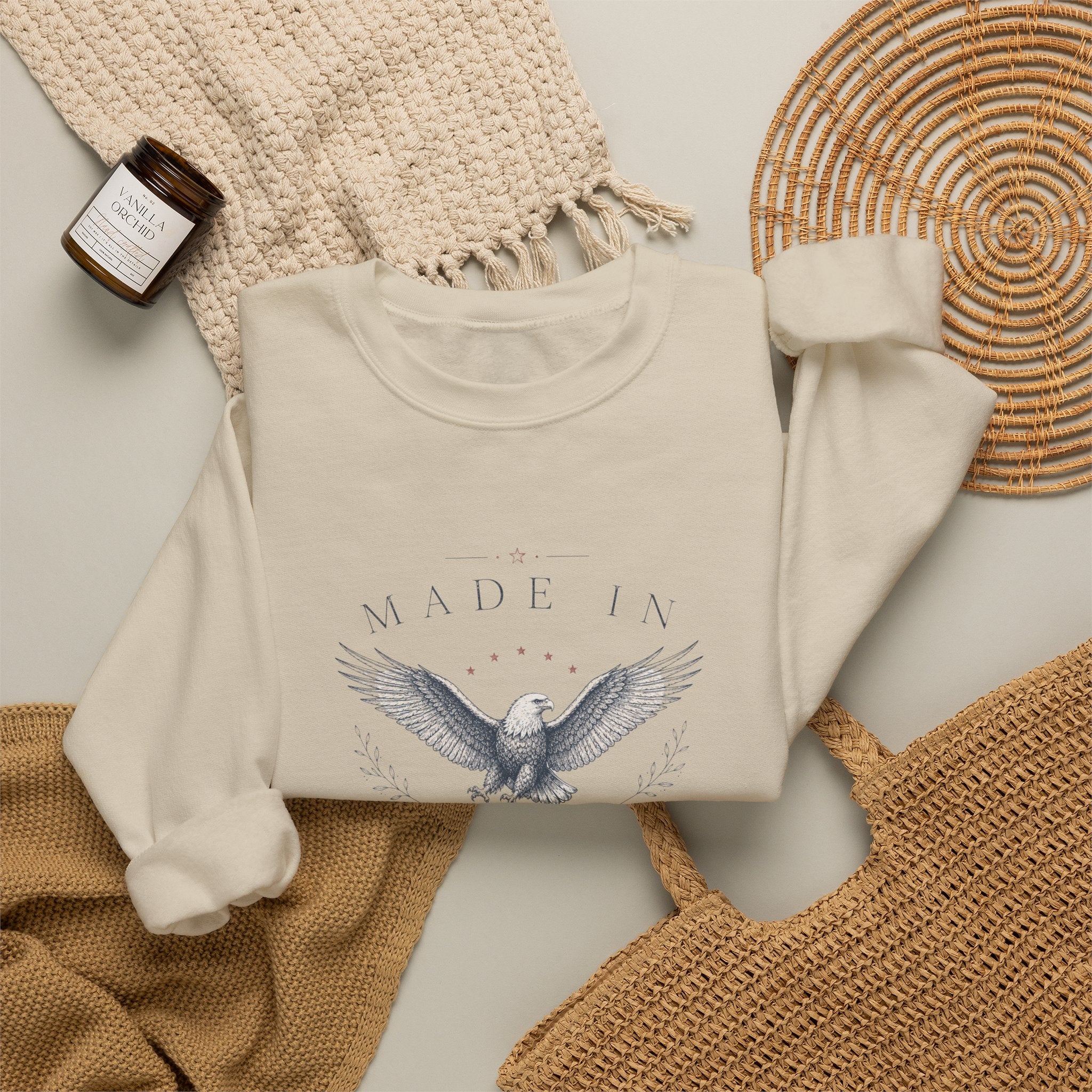 Made in America Eagle Crewneck Sweatshirt