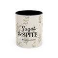 Sugar & Spite Floral Coffee Mug — Accent 11/15oz