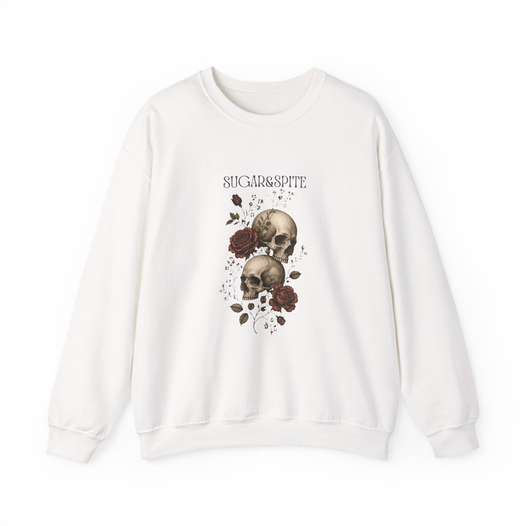 Skulls & Roses Crewneck Sweatshirt