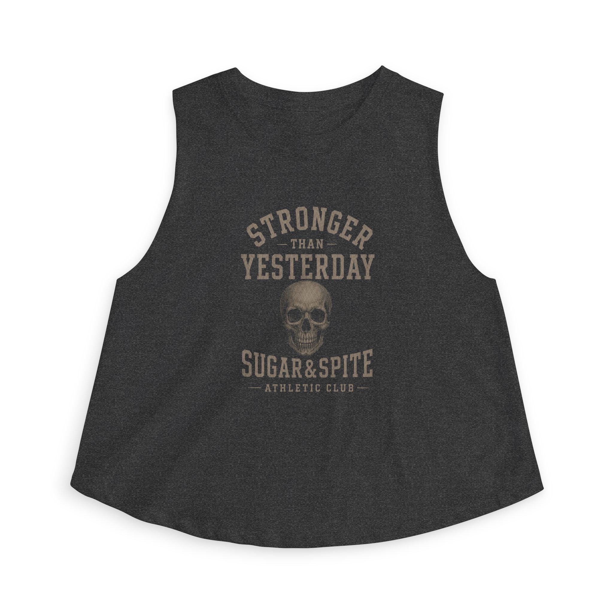 Stronger Than Yesterday Athletic Tank Top