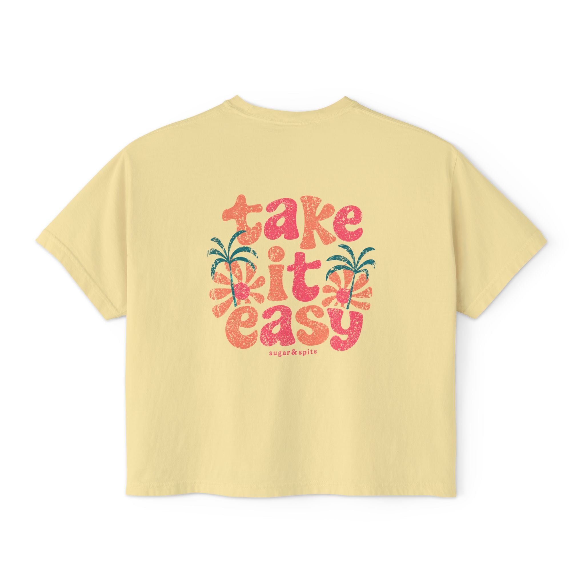 Take It Easy Women's Boxy Tee
