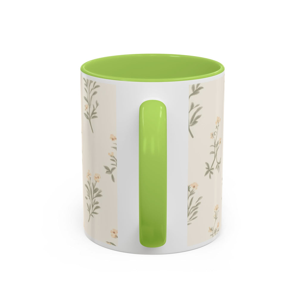 Sugar & Spite Floral Coffee Mug — Accent 11/15oz
