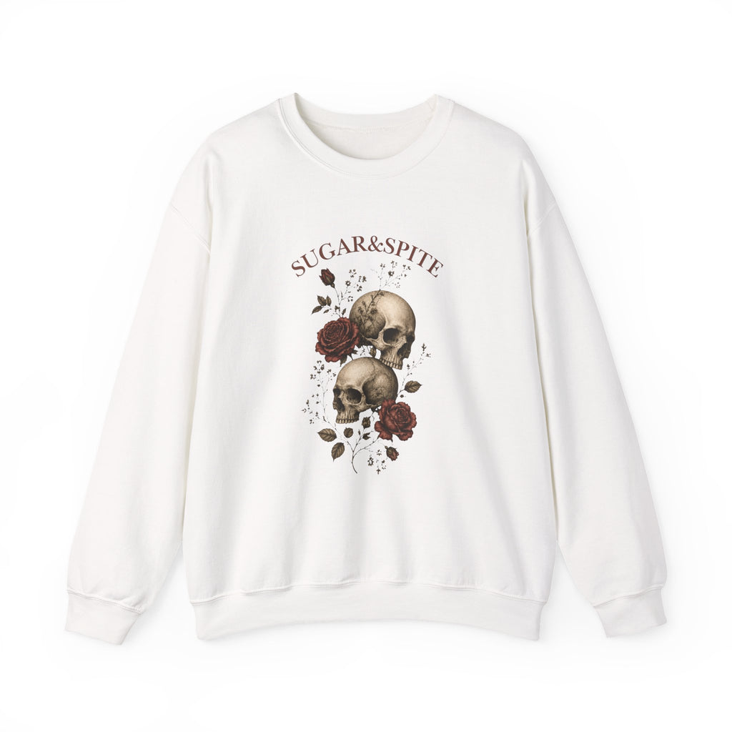 Skulls & Roses Crewneck Sweatshirt