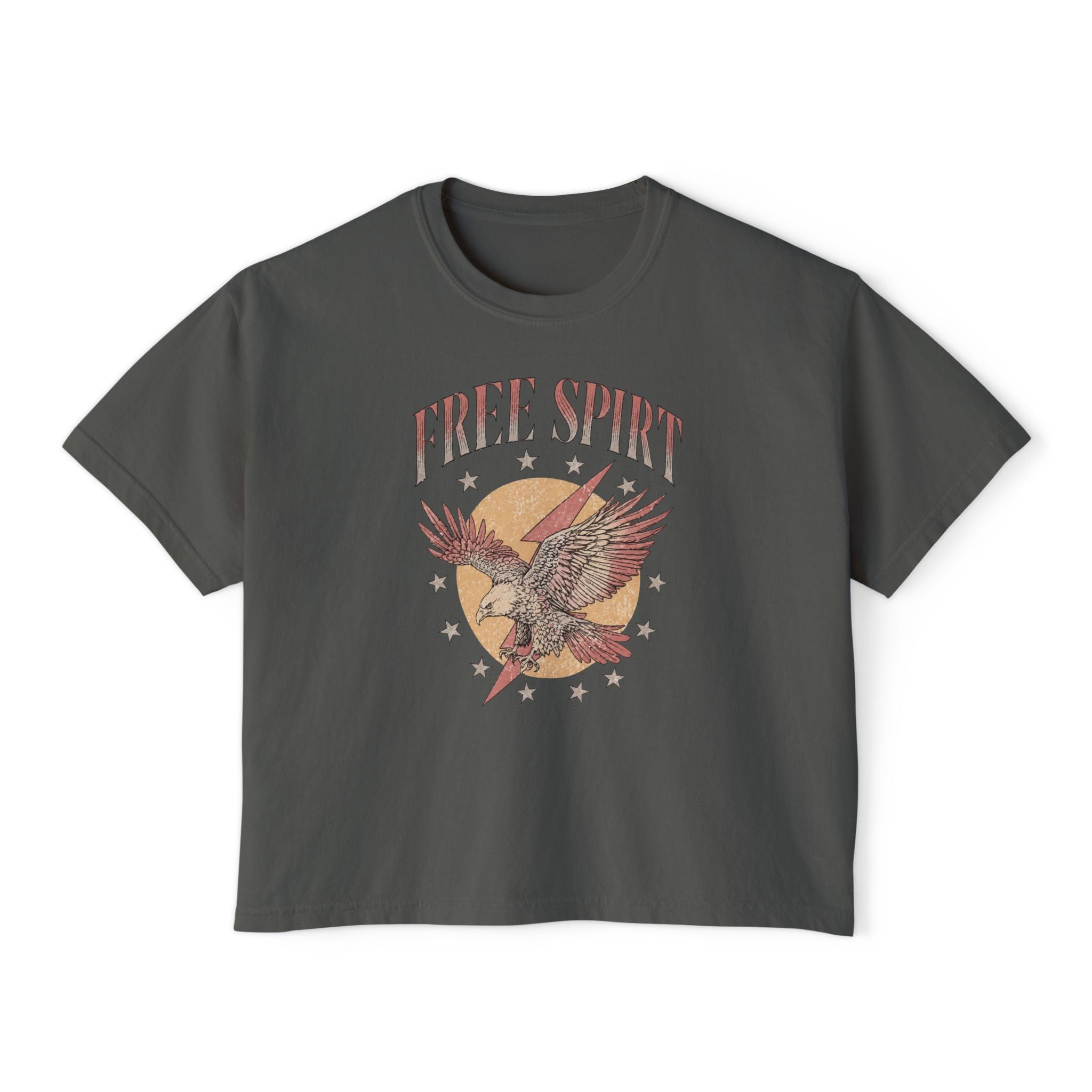 Free Spirit Eagle Women's Boxy Tee