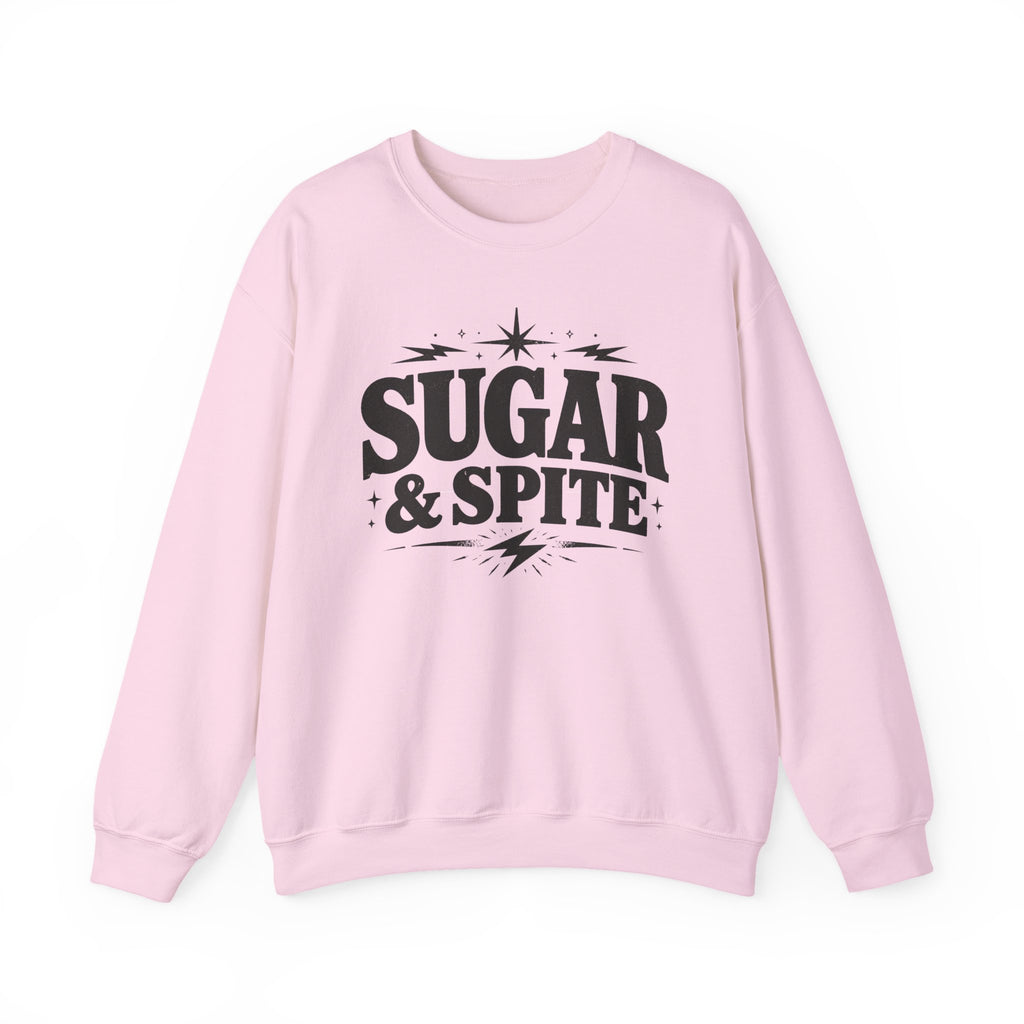 Sugar & Spice Sweatshirt — Retro Feminine Crewneck Gift