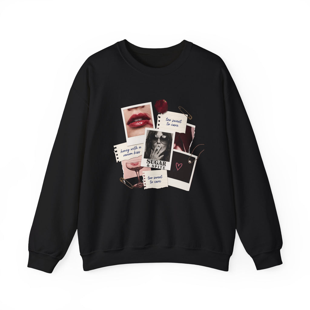 Collage Vintage Romance Crewneck Sweatshirt