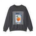 La Dolce Vita Sweatshirt — Orange Cocktail Graphic Crewneck