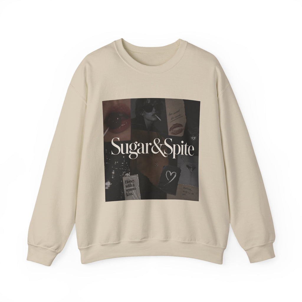 Sugar & Spice Graphic Sweatshirt — Vintage Collage Crewneck