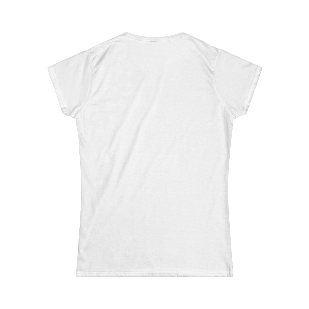 Sugar & Spite Floral Tee — Vintage Pink Women's T-Shirt
