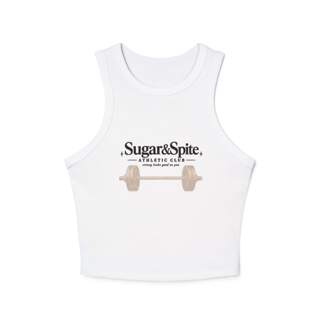 Women's Micro Rib Racer Tank Top