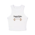 Women's Micro Rib Racer Tank Top