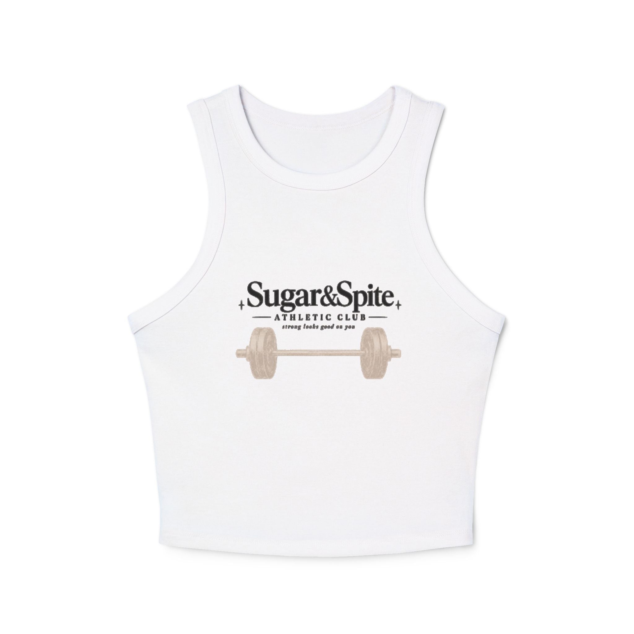 Women's Micro Rib Racer Tank Top