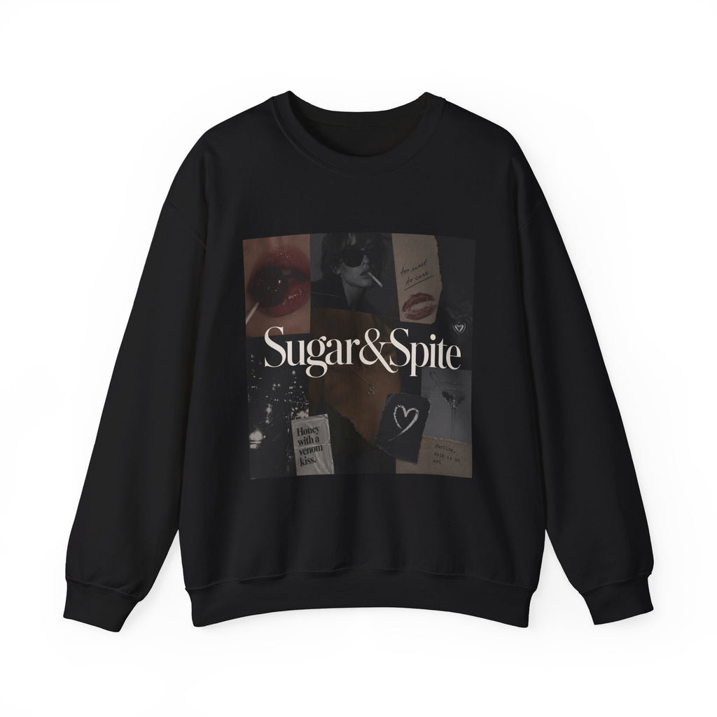 Sugar & Spice Graphic Sweatshirt — Vintage Collage Crewneck
