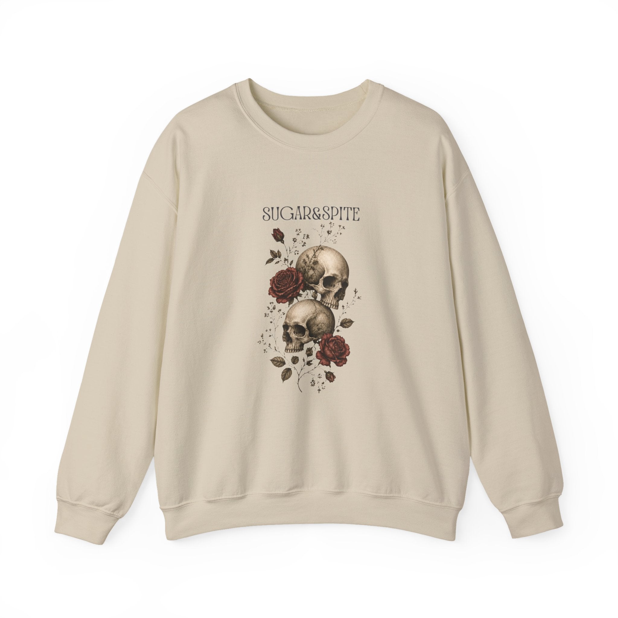 Skulls & Roses Crewneck Sweatshirt