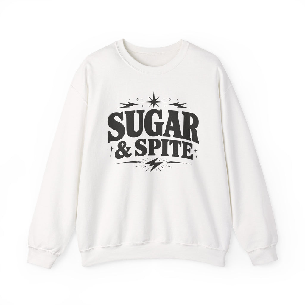 Sugar & Spice Sweatshirt — Retro Feminine Crewneck Gift