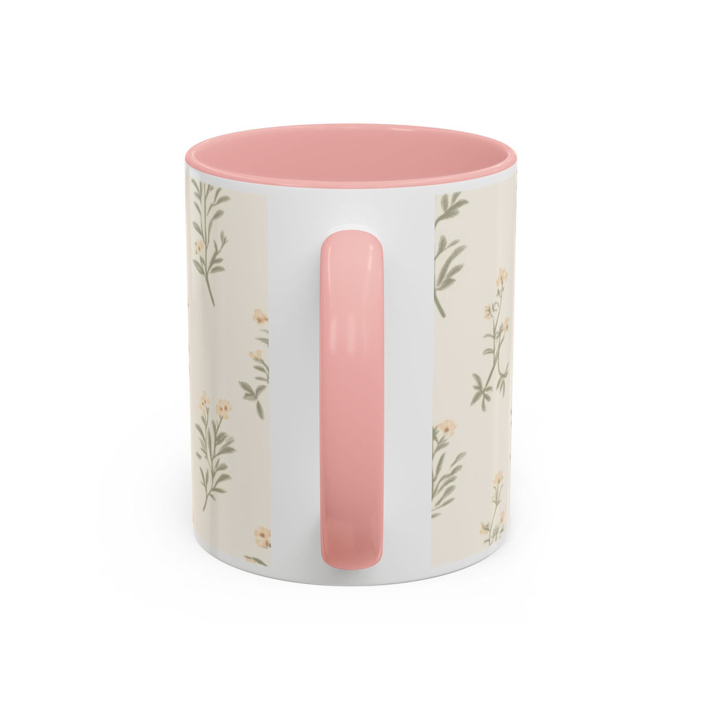 Sugar & Spite Floral Coffee Mug — Accent 11/15oz