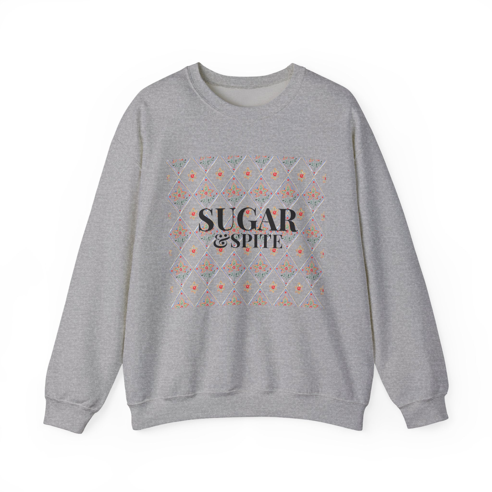 Sugar&Spite Floral Crewneck Sweatshirt