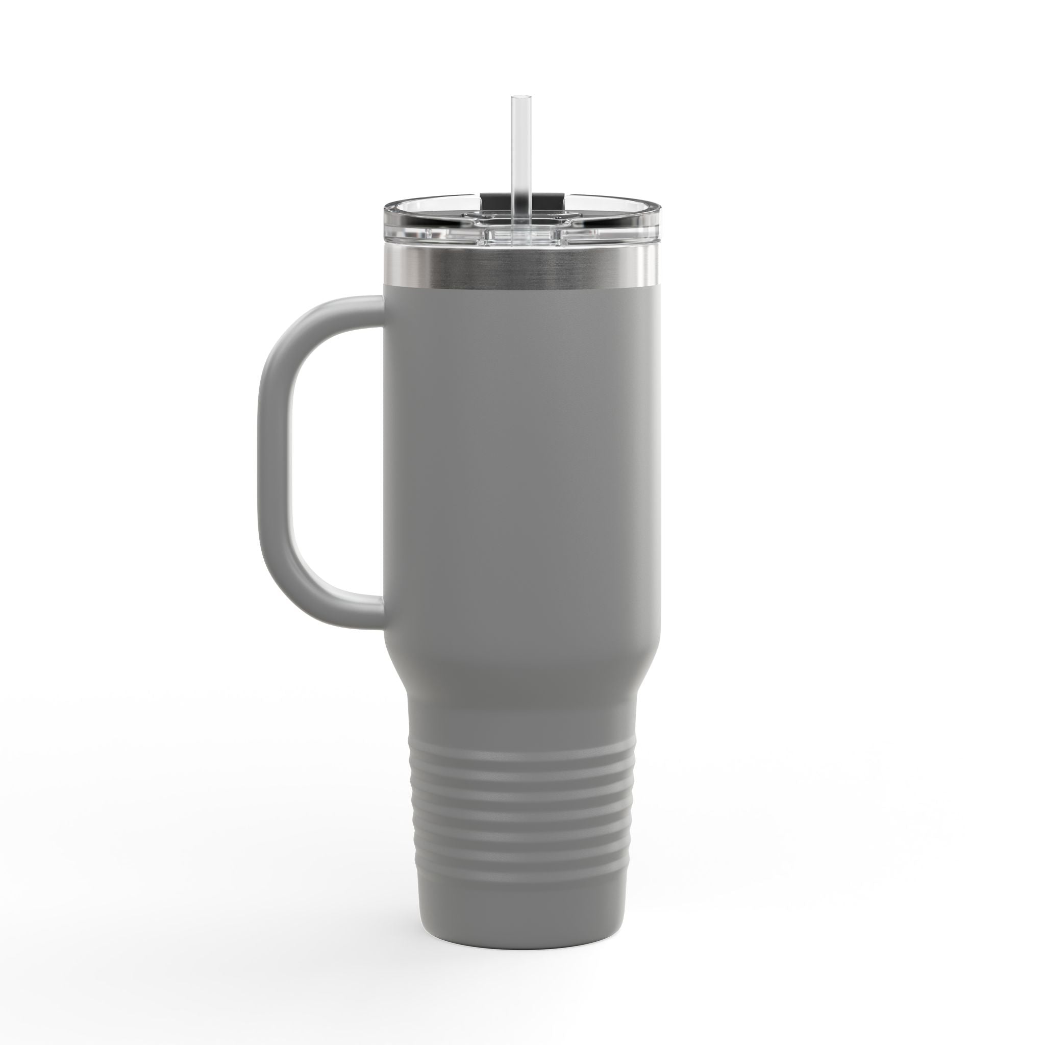 40oz Insulated Travel Mug — Wildflower 'Wander & Sip' Stainless Steel Tumbler