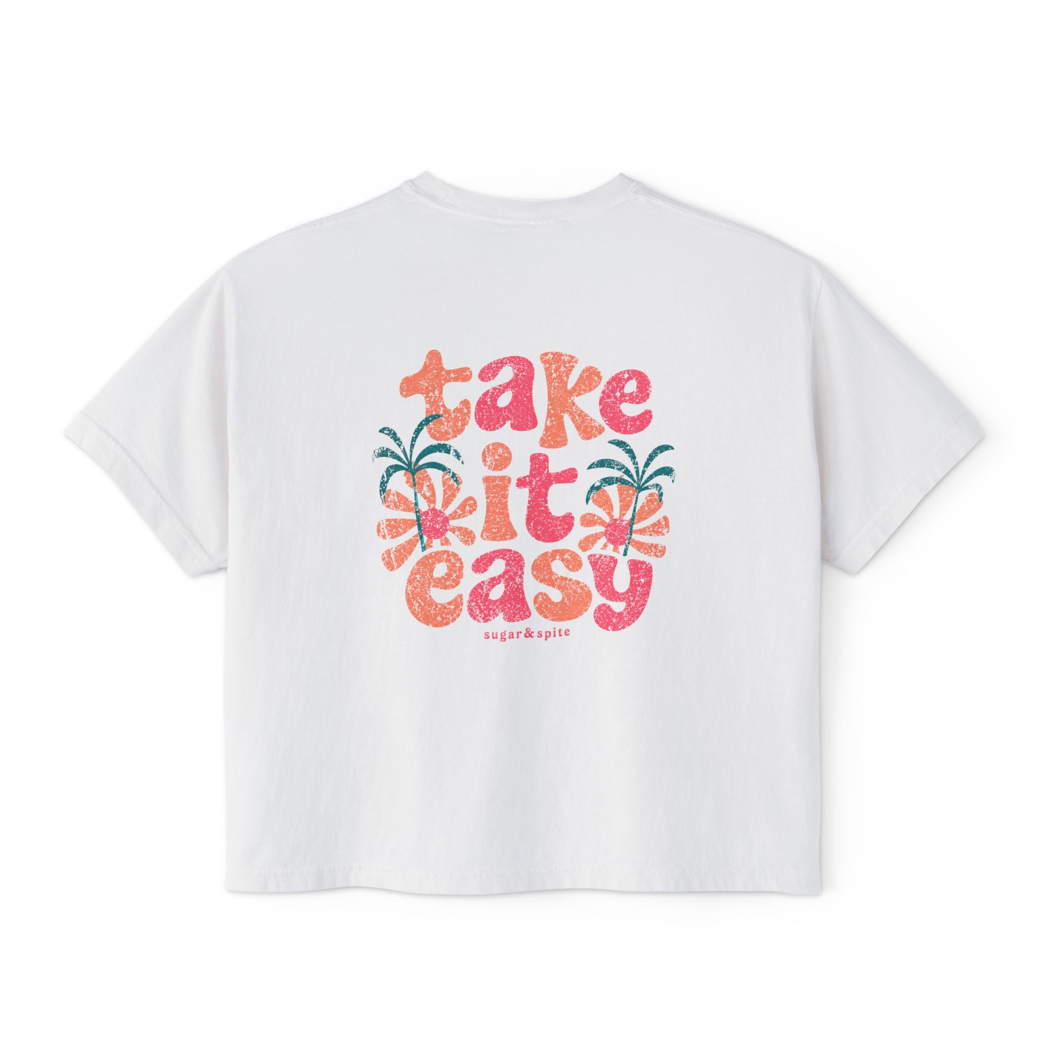 Take It Easy Women's Boxy Tee