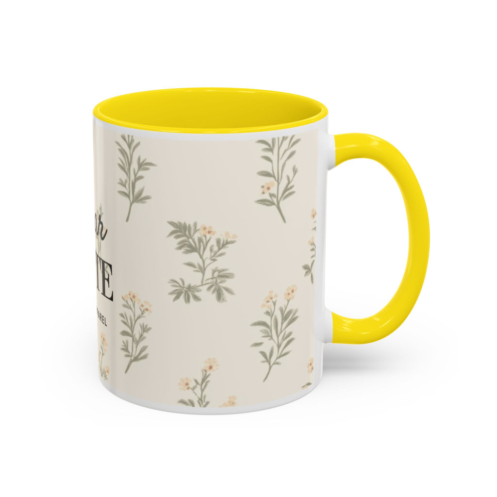 Sugar & Spite Floral Coffee Mug — Accent 11/15oz