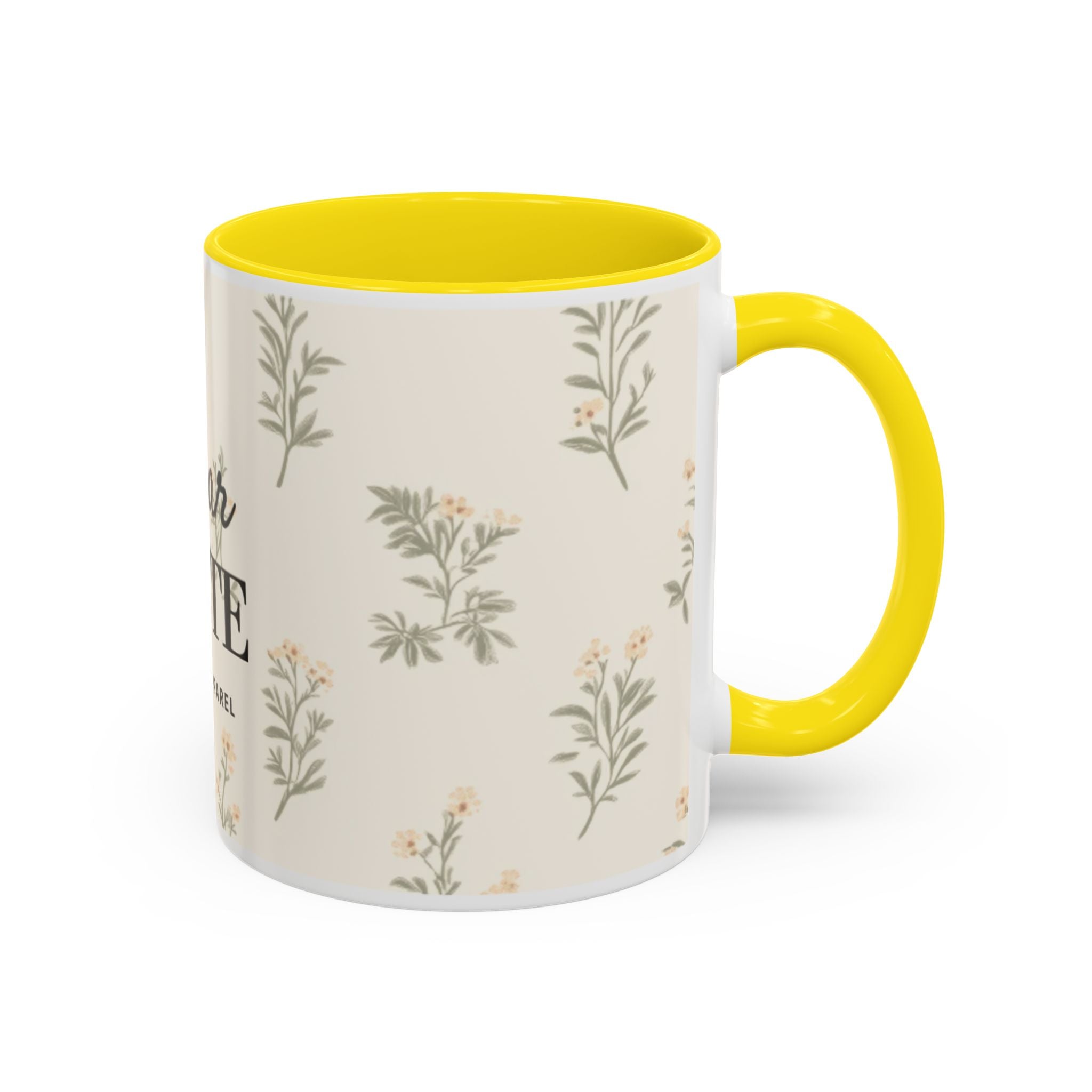 Sugar & Spite Floral Coffee Mug — Accent 11/15oz