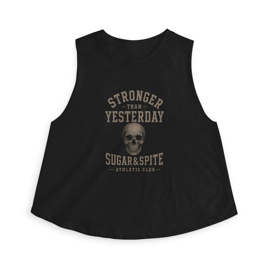 Stronger Than Yesterday Athletic Tank Top