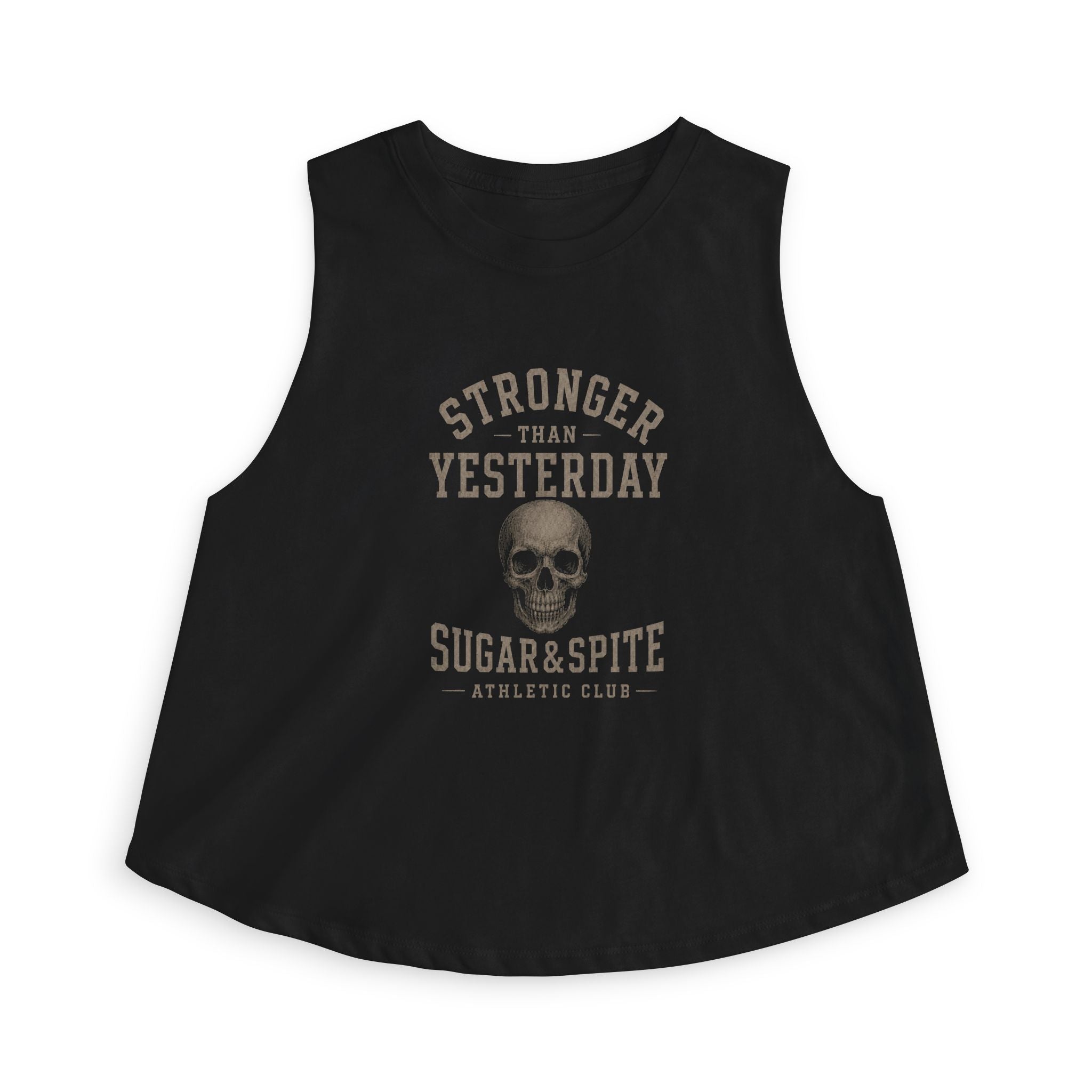 Stronger Than Yesterday Athletic Tank Top