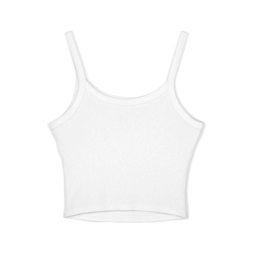 Sugar & Spice Floral Crop Tank — Women's Spaghetti Strap Tank Top