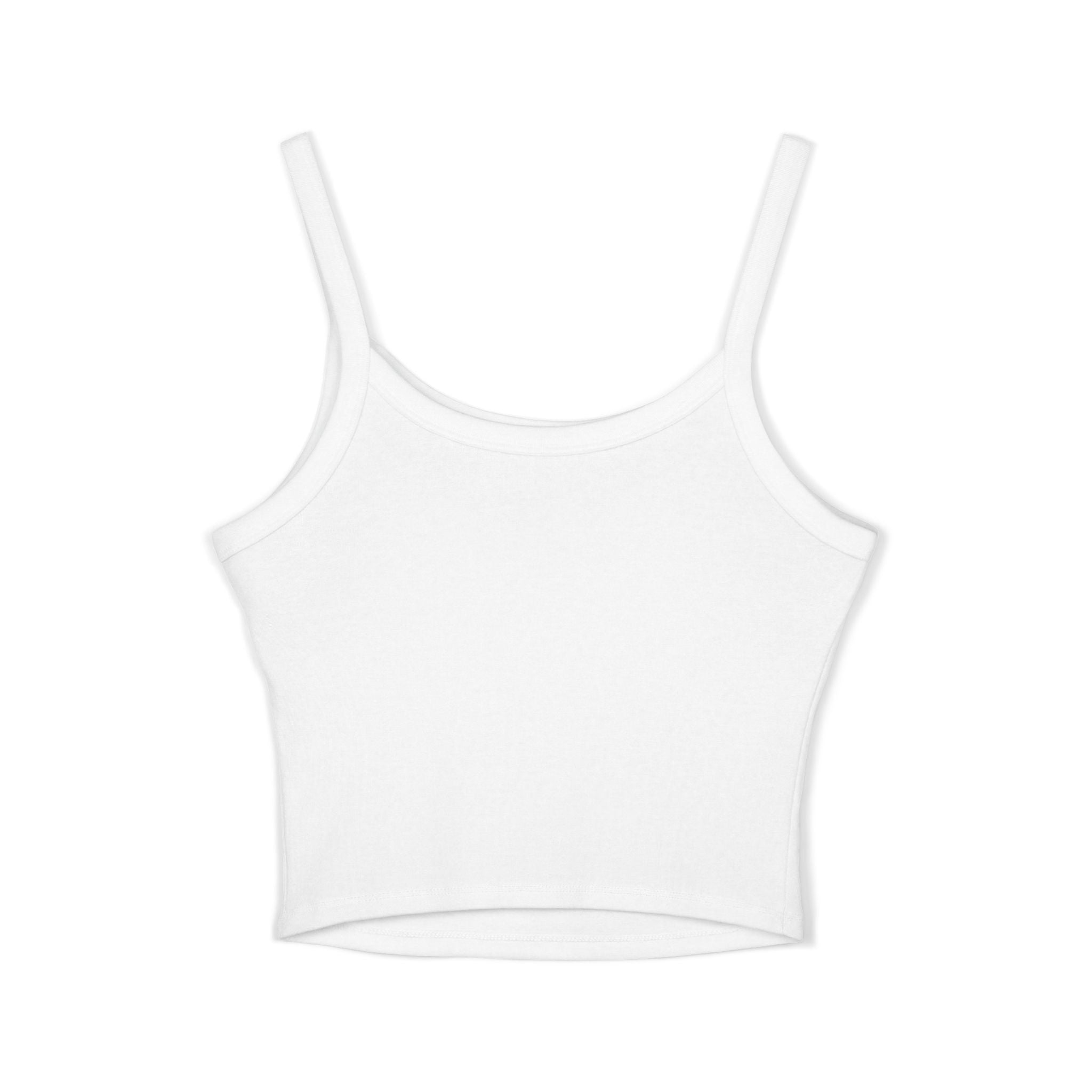 Sugar & Spice Floral Crop Tank — Women's Spaghetti Strap Tank Top