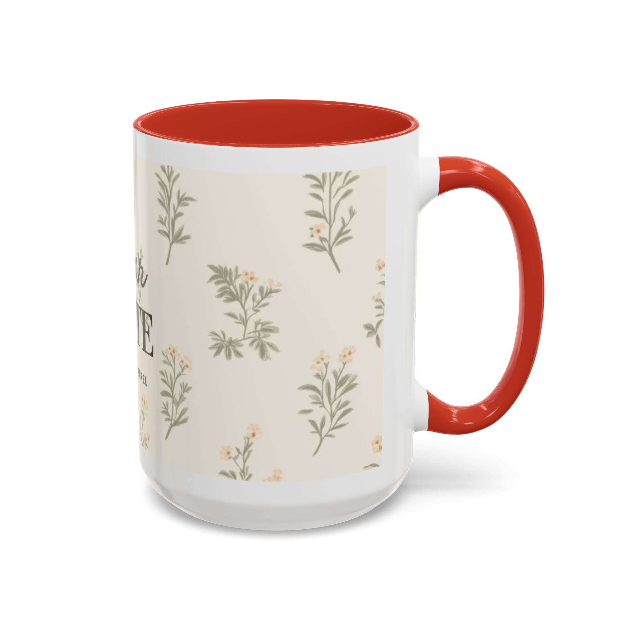 Sugar & Spite Floral Coffee Mug — Accent 11/15oz