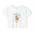 La Dolce Vita Crop Top — Women’s Festival Summer Tee