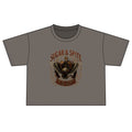 Sugar & Spite Eagle Boxy Tee — Vintage Biker Graphic Women’s T‑Shirt