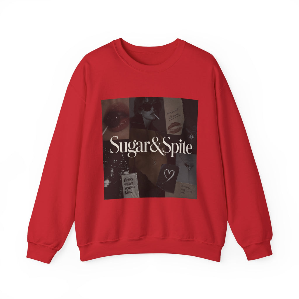 Sugar & Spice Graphic Sweatshirt — Vintage Collage Crewneck