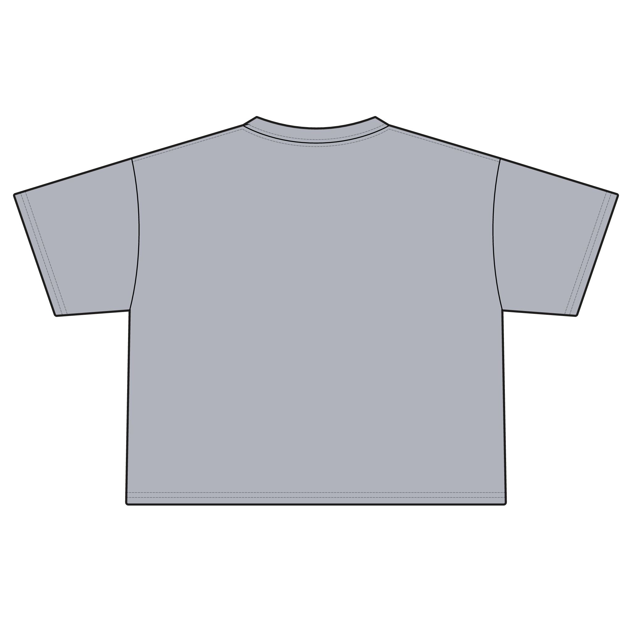 Boxy Tee — Retro Audrey Hepburn Portrait Crop T-Shirt