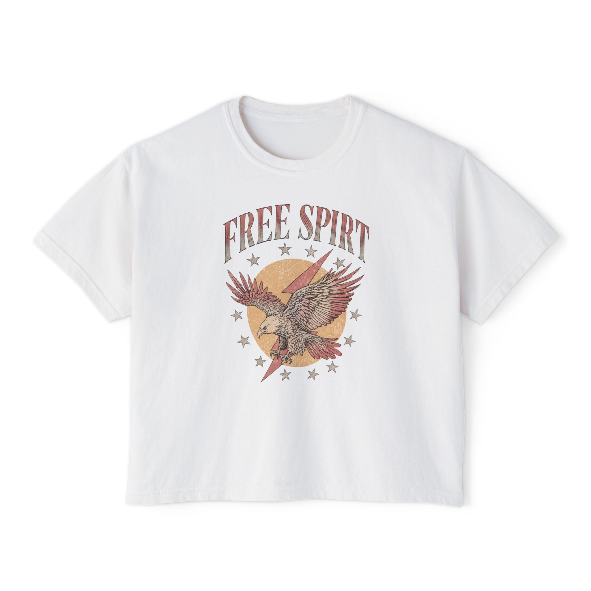 Free Spirit Eagle Women's Boxy Tee