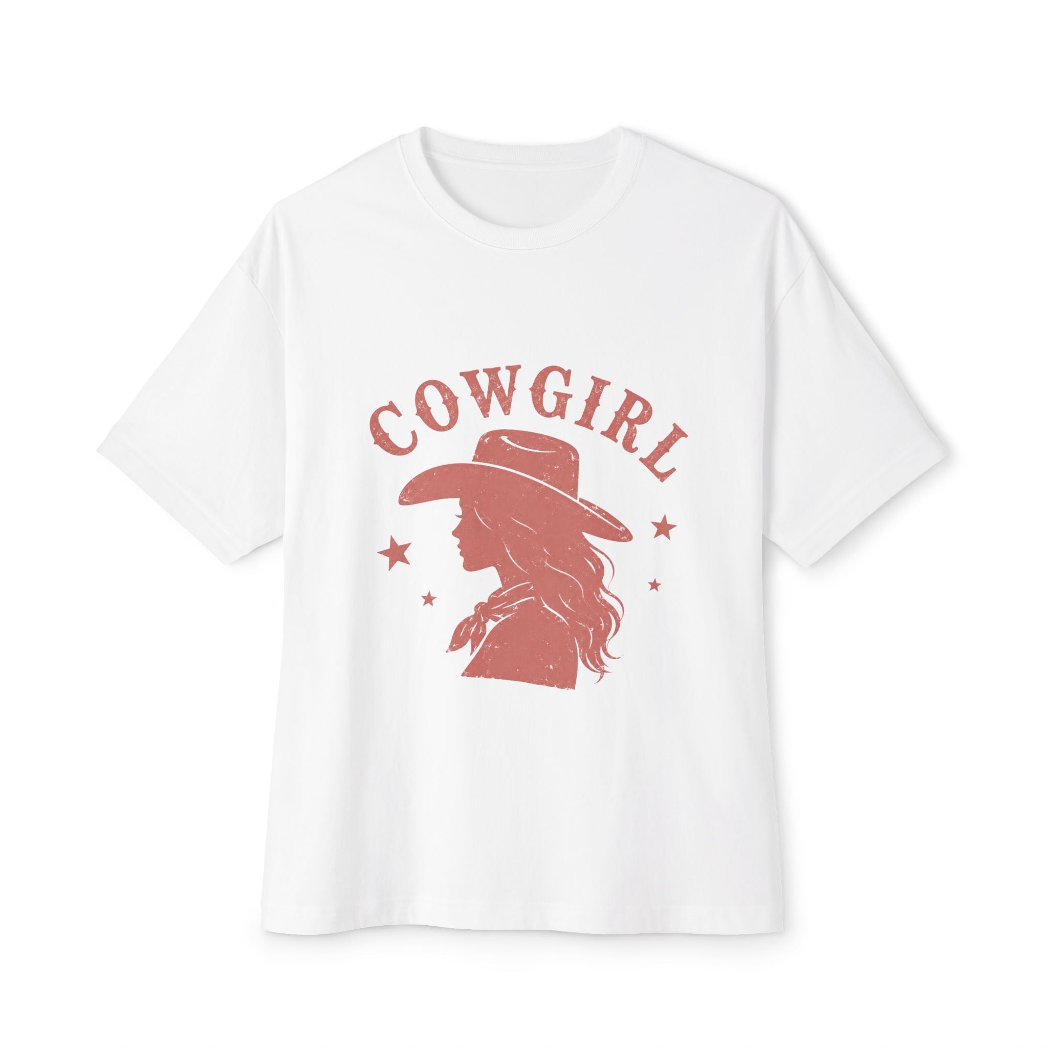 Cowgirl Silhouette Tee | Western Hat Cowgirl Graphic Shirt