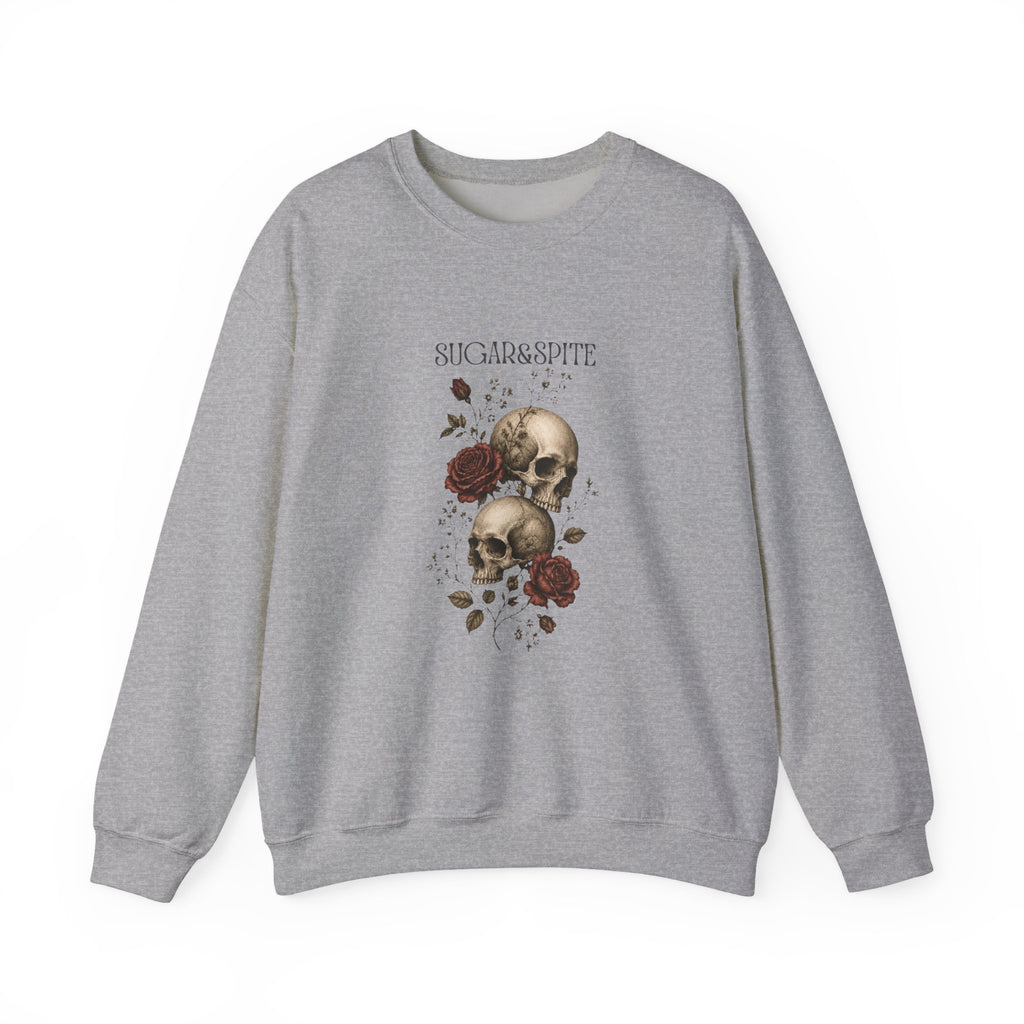 Skulls & Roses Crewneck Sweatshirt
