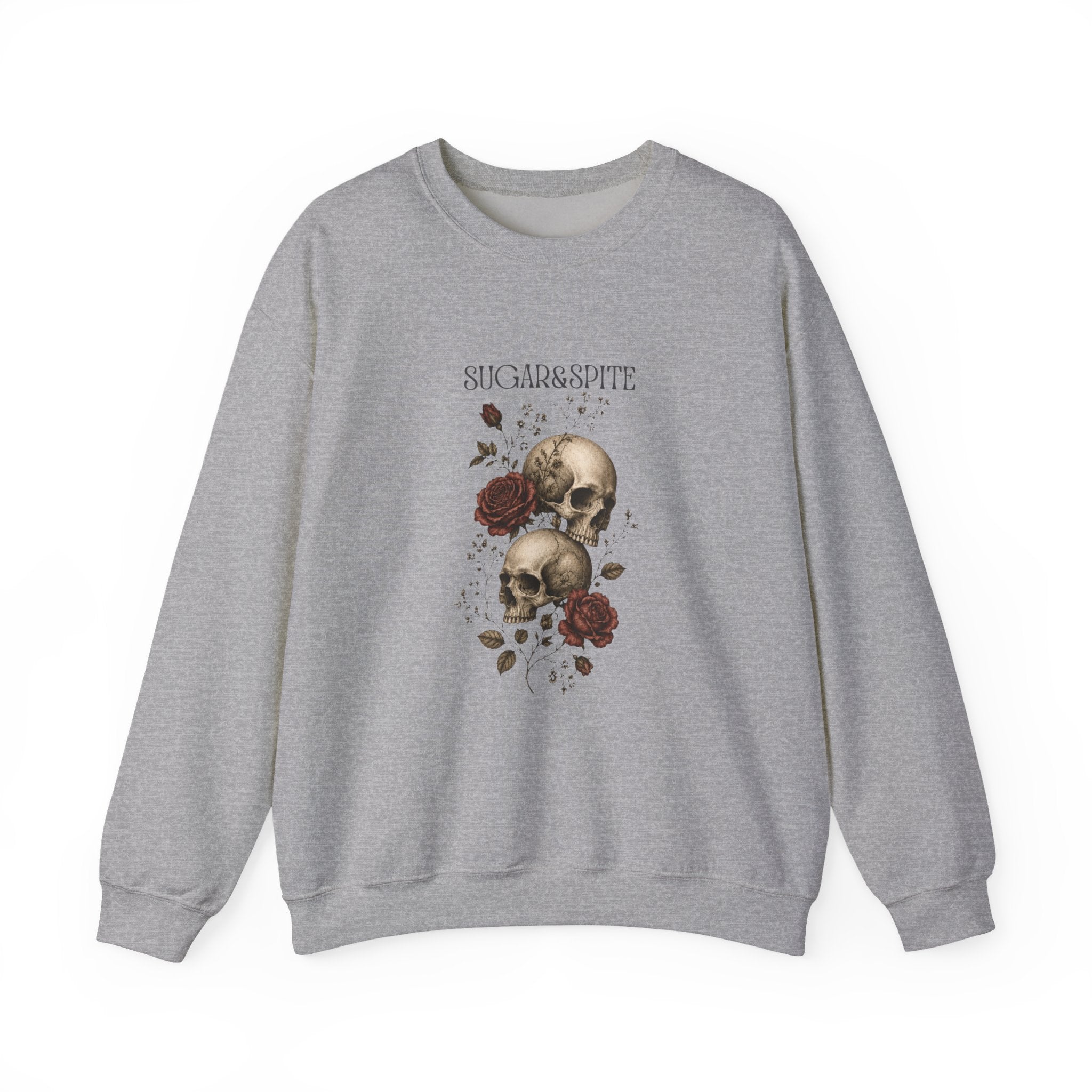 Skulls & Roses Crewneck Sweatshirt