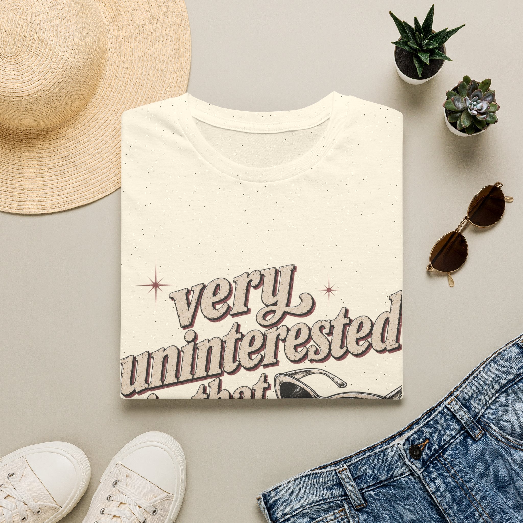 Very Uninterested in That Opinion T-Shirt | Sarcastic Quote Tee