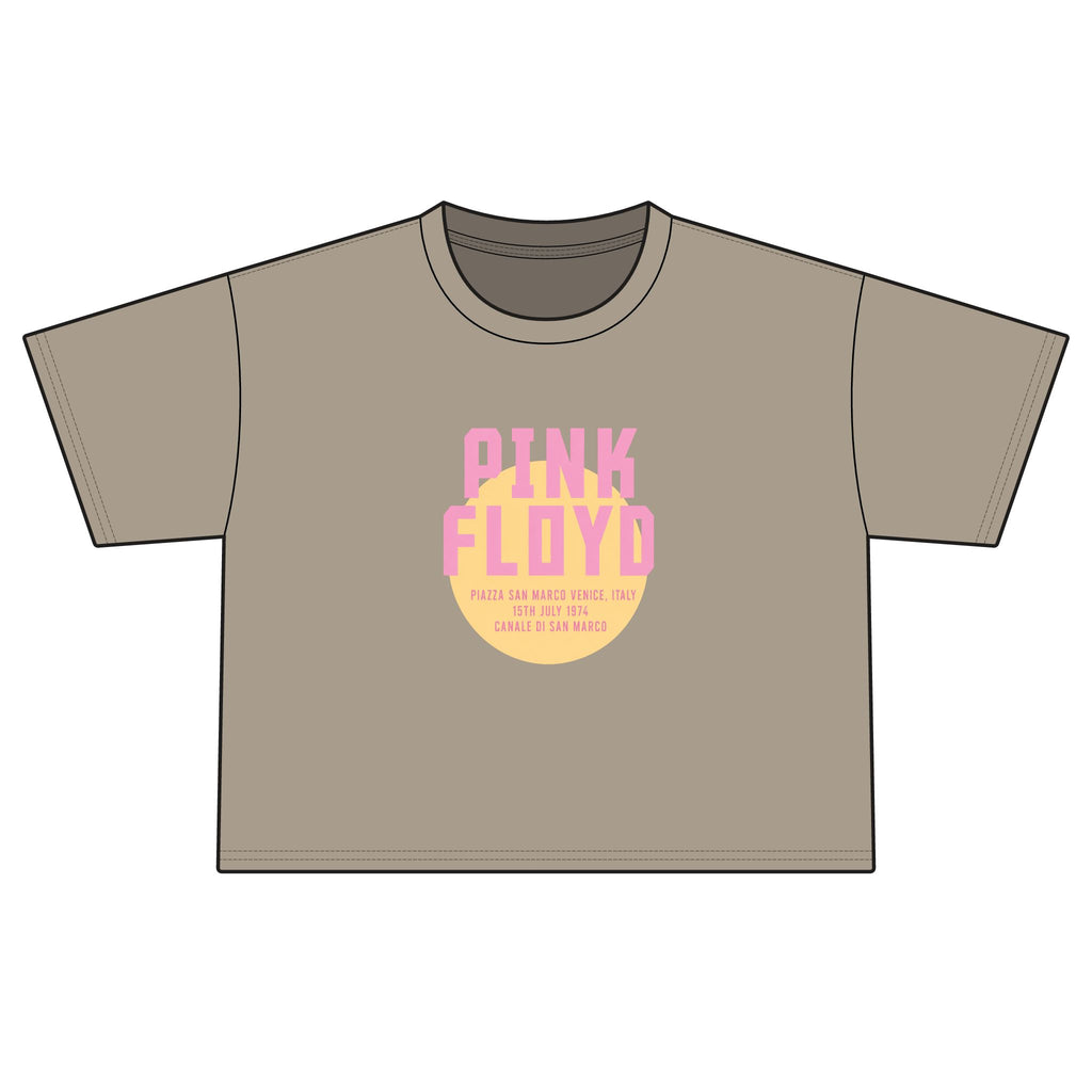 Pink Floyd Retro Sunset Boxy Tee