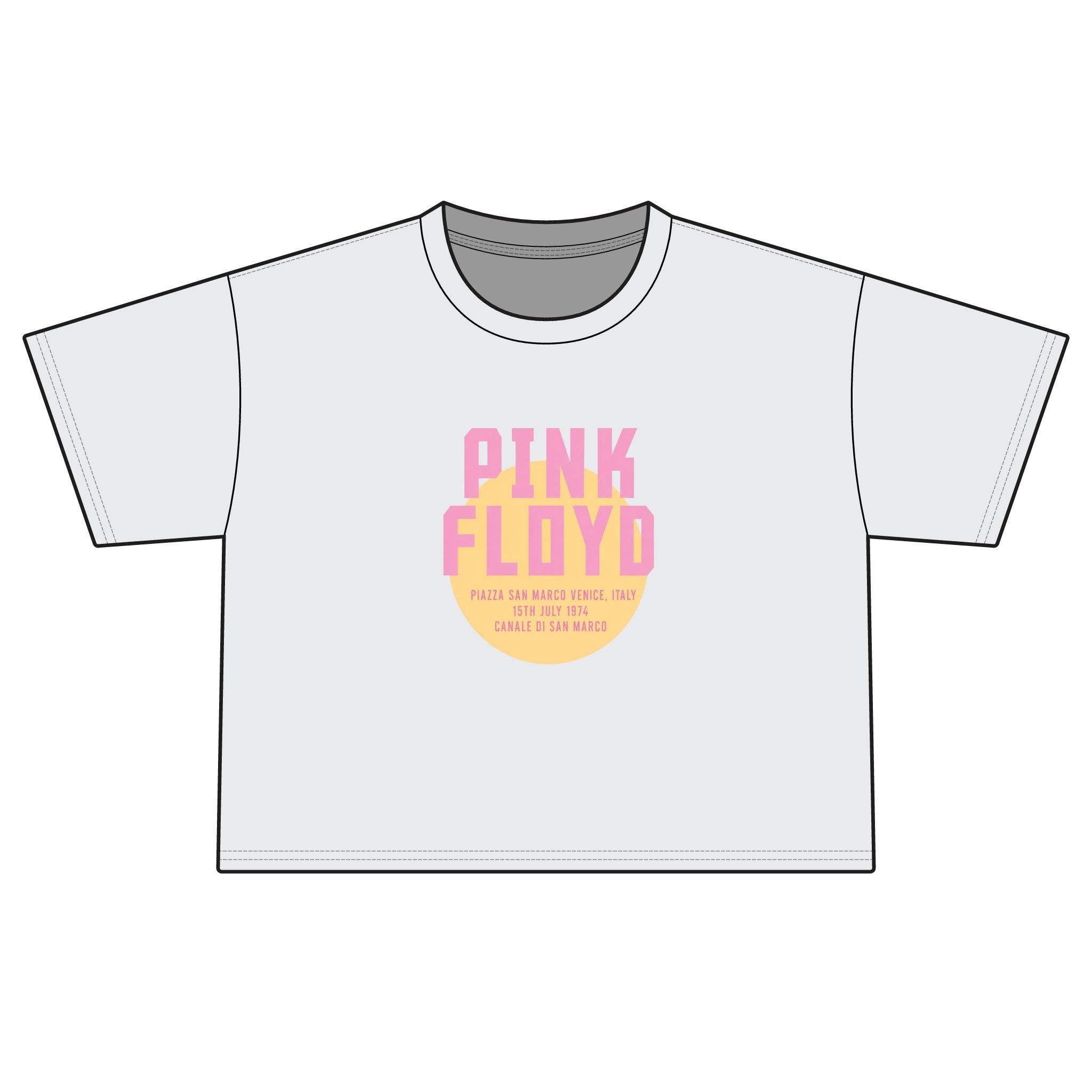 Pink Floyd Retro Sunset Boxy Tee