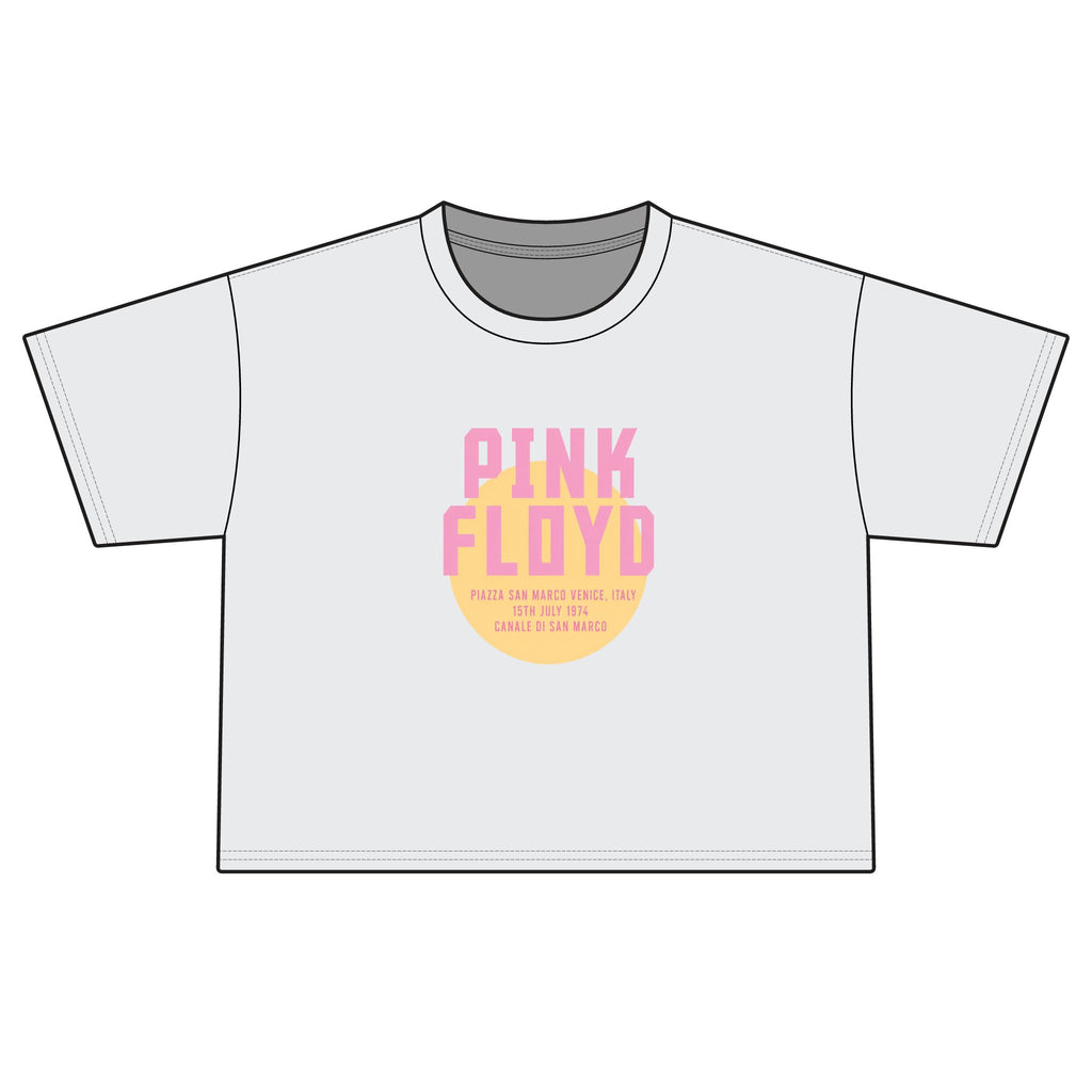 Pink Floyd Retro Sunset Boxy Tee