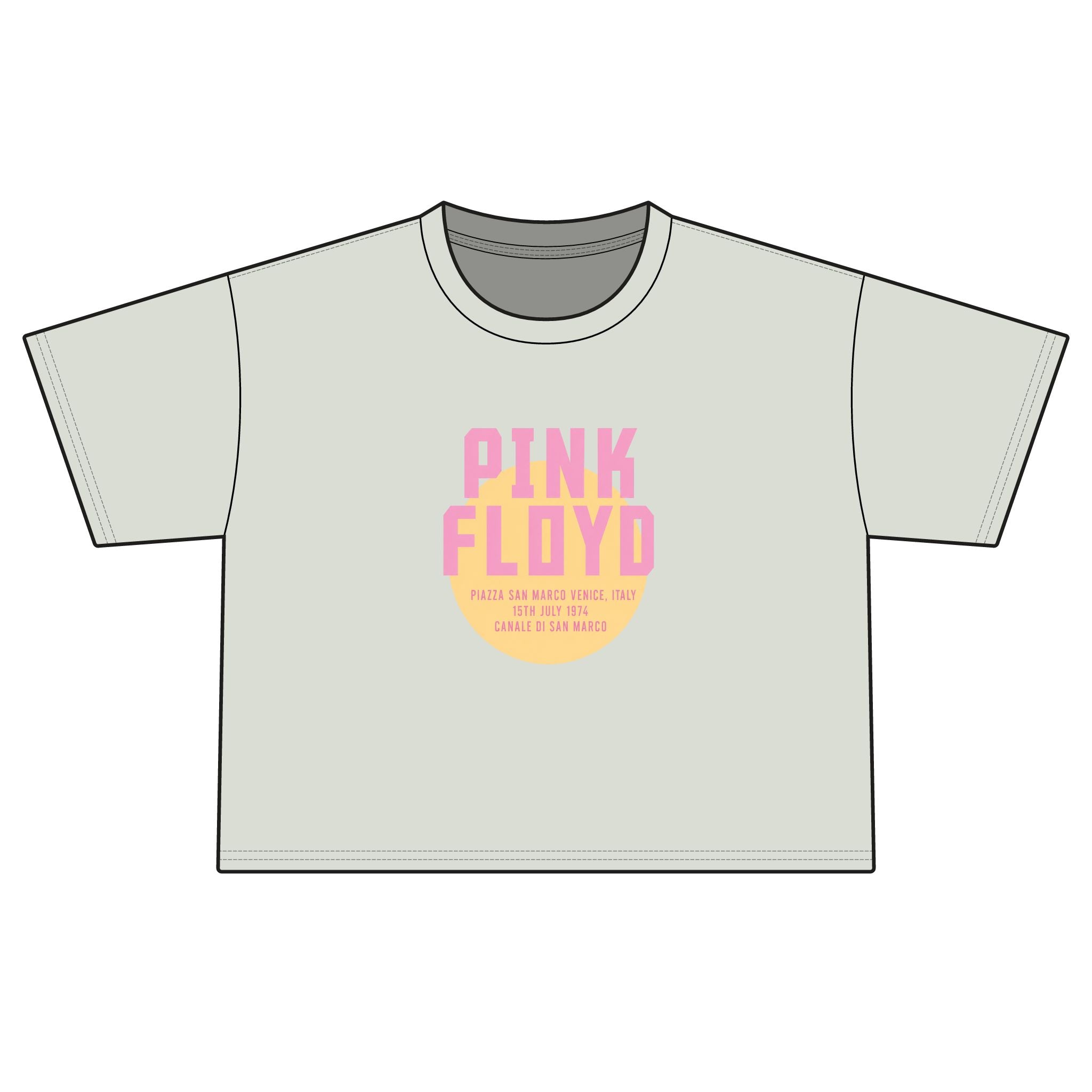 Pink Floyd Retro Sunset Boxy Tee