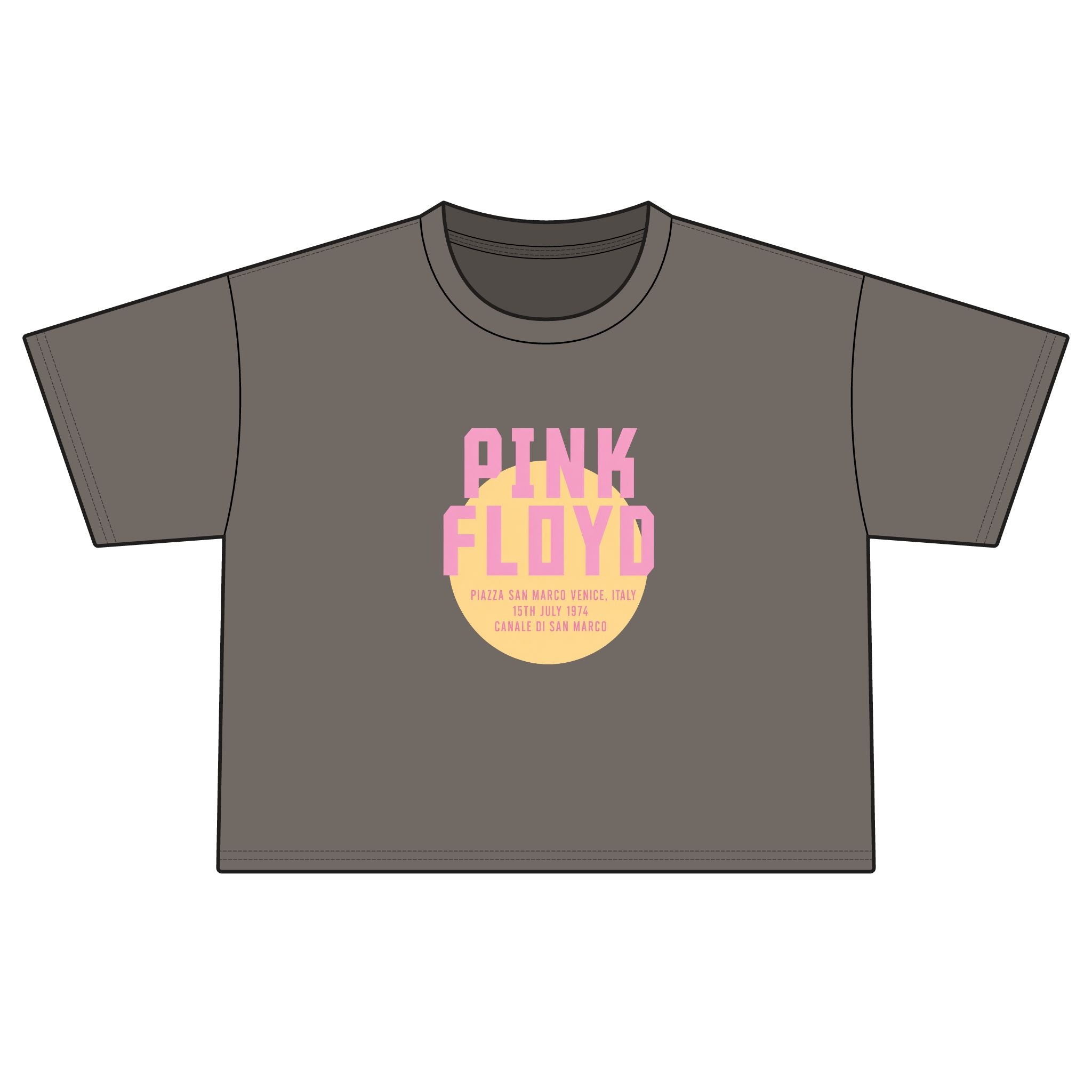 Pink Floyd Retro Sunset Boxy Tee