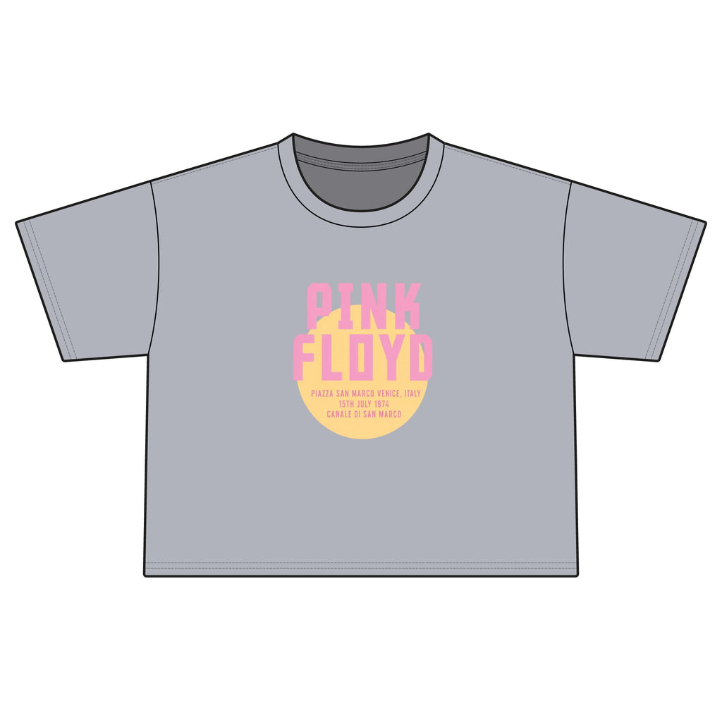 Pink Floyd Retro Sunset Boxy Tee